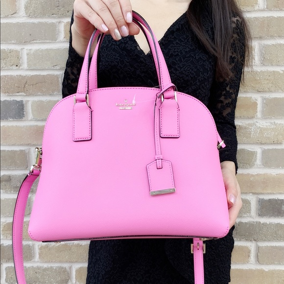 Gaby’sBags👜💕-Kate spade pink satchel crossbody - Picture 3 of 8